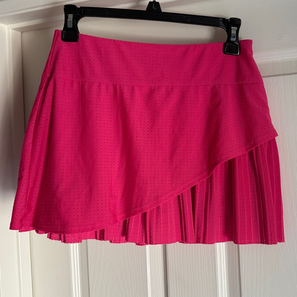 Lucky in Love Vibrant Pink A-Line Skirt